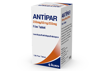 ANTIPAR 200/50/200 MG 100 FILM TABLET